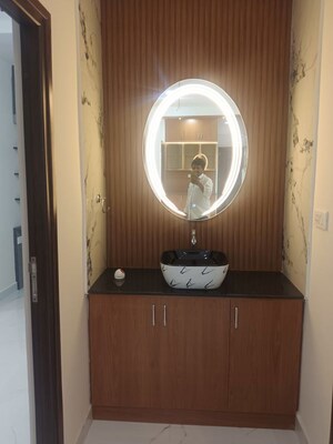 Bathroom in 3 BHK Apartment at Puppalaguda – for Rent