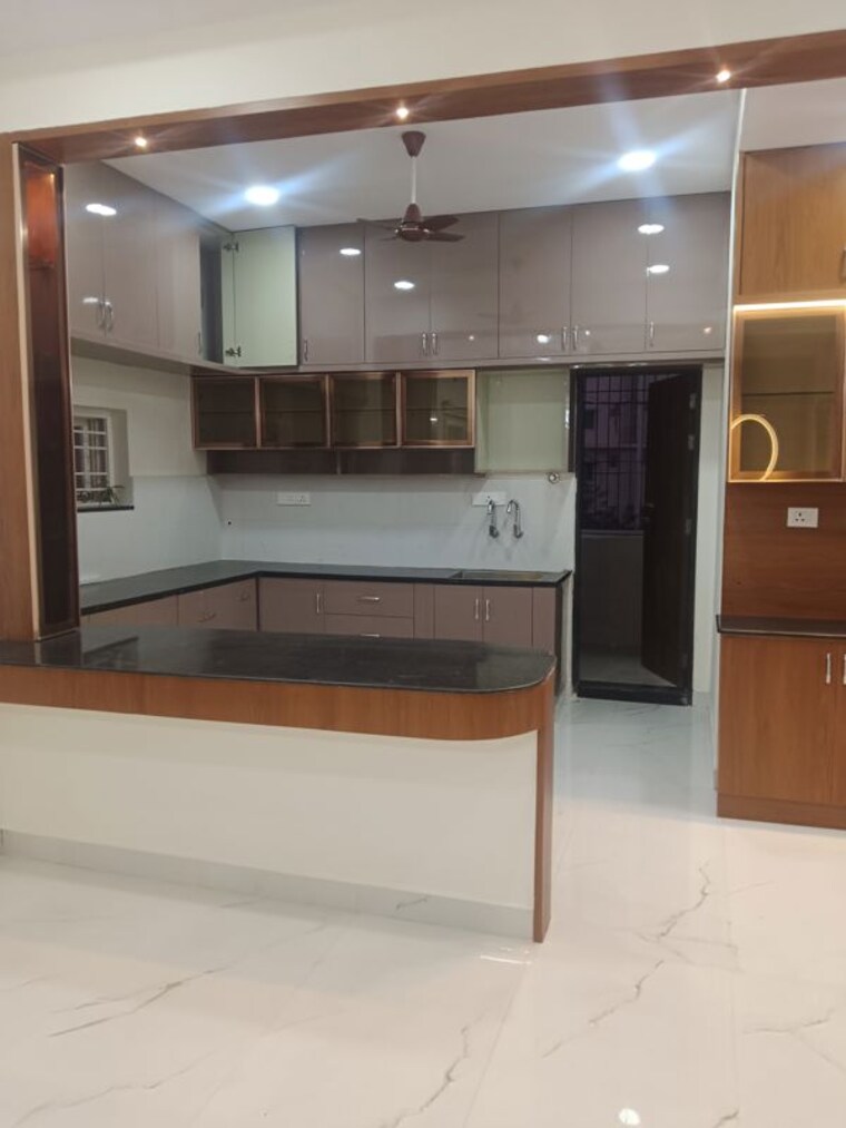 Kitchen, puppalaguda 3 Bedroom 1500 Sq.Ft. Apartment In Puppalaguda Hyderabad 9946612