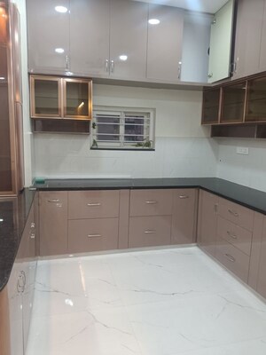 Kitchen in 3 BHK Apartment at Puppalaguda – for Rent
