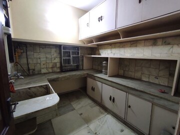 Kitchen in 3 BHK Builder Floor at Shivalik Colony – for Rent