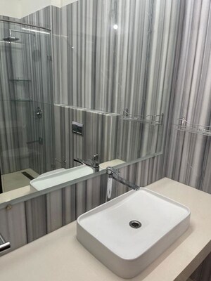 Bathroom in 3.5 BHK Apartment at Kalpataru Radiance, Goregaon West – for Rent