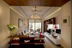 Living Room in 4 BHK Apartment at Central Gurgaon – for Sale
