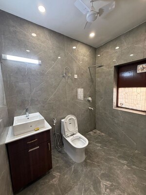Bathroom in 3 BHK Builder Floor at Kalkaji – for Rent