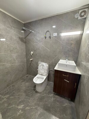 Bathroom in 3 BHK Builder Floor at Kalkaji – for Rent