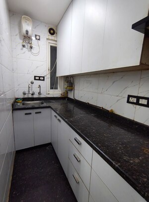 Kitchen in 2 BHK Builder Floor at Malviya Nagar – for Rent