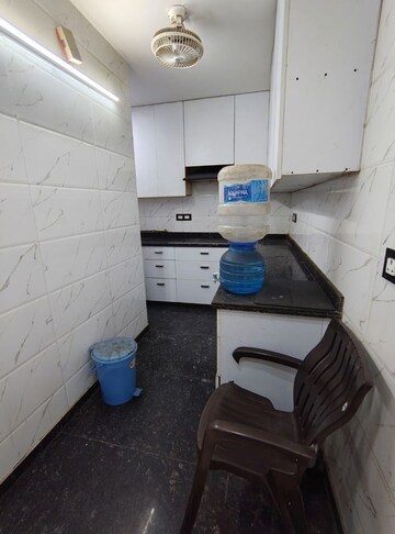 Kitchen in 2 BHK Builder Floor at Malviya Nagar – for Rent