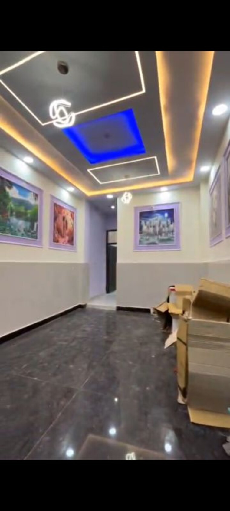 Living Room, vipin garden 3 Bedroom 45 Sq.Yd. Independent House In Vipin Garden Delhi 9946763