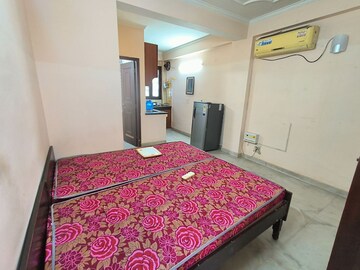 Bedroom in 1 RK Builder Floor at RWA Apartments Sector 50, Sector 50 – for Rent