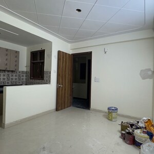 Living Room in 1 BHK Builder Floor at Palm Residency Chhatarpur, Rajpur Khurd Extension – for Rent