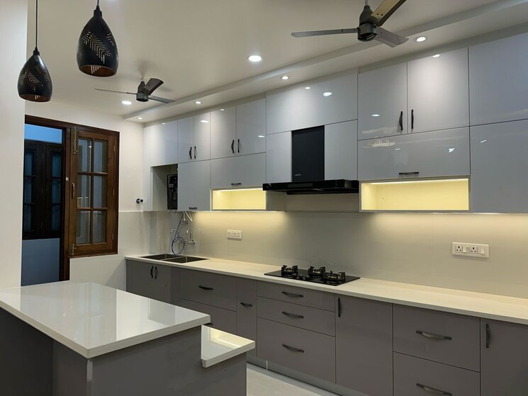 Kitchen, gomti nagar 1 Bedroom 1250 Sq.Ft. Independent House In Gomti Nagar Lucknow 9946816