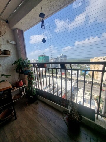 Balcony in 1 BHK Apartment at MICL Aaradhya Highpark, Mira Road – for Sale