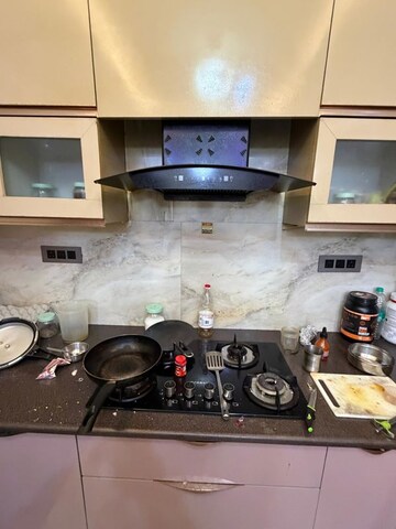 Kitchen in 3 BHK Builder Floor at Vasundhara Sector 13 – for Rent