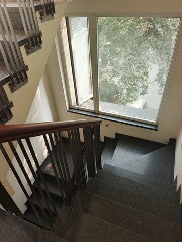 Staircase in 4 BHK Builder Floor at Defence Colony – for Rent