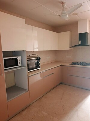 Kitchen in 4 BHK Builder Floor at Defence Colony – for Rent