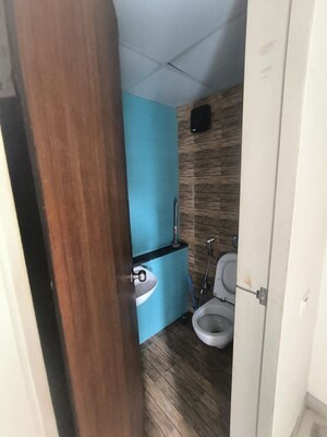 Bathroom in 1 BHK Apartment at Lodha Crown Quality Homes, Majiwada – for Rent