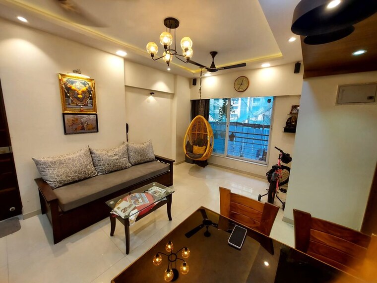 Living Room, sheth-auris-bliss 2 Bedroom 677 Sq.Ft. Apartment In Malad West Mumbai 9946841