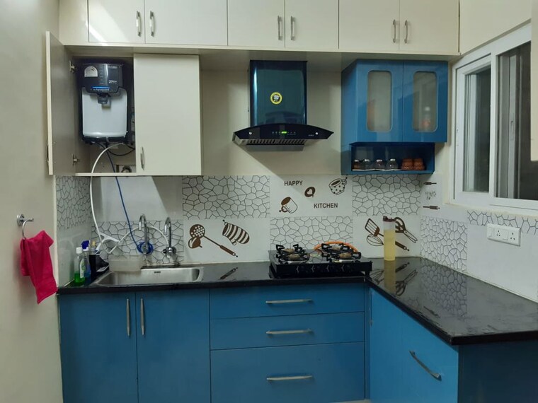Kitchen, hallmark-silvanas 2.5 Bedroom 1360 Sq.Ft. Apartment In Manikonda Hyderabad 9946837