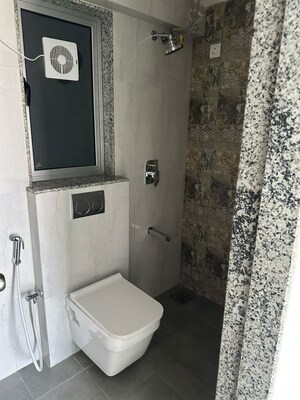 Bathroom in 1 BHK Apartment at Naman Premier, Andheri East – for Rent