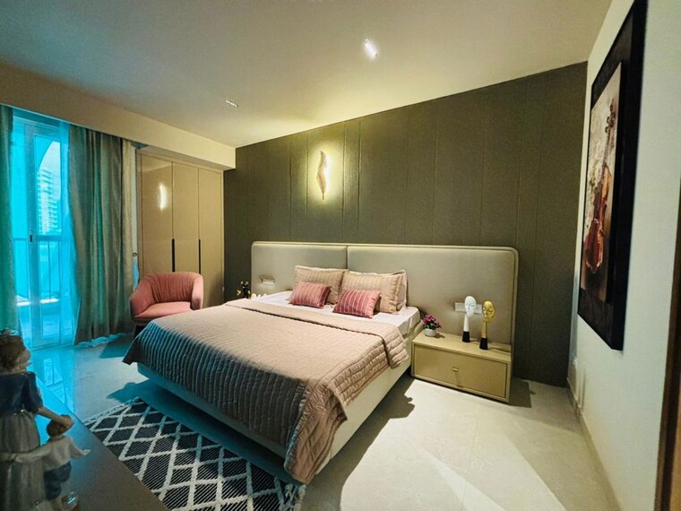 Bedroom, bhabat 3 Bedroom 1915 Sq.Ft. Apartment In Bhabat Zirakpur 9946860