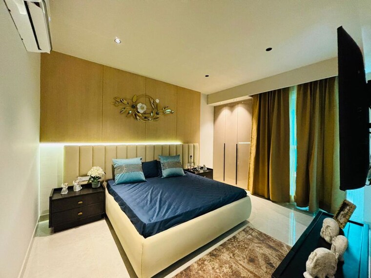 Bedroom, bhabat 3 Bedroom 1915 Sq.Ft. Apartment In Bhabat Zirakpur 9946860
