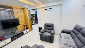 Living Room in 2 BHK Apartment at Greenmark Mayfair Apartments, Tellapur – for Rent