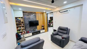 Living Room in 2 BHK Apartment at Greenmark Mayfair Apartments, Tellapur – for Rent