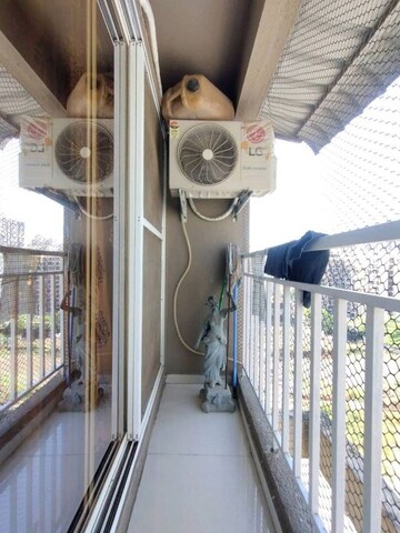 Balcony in 2 BHK Apartment at Rishikesh Heights, Taloja – for Sale