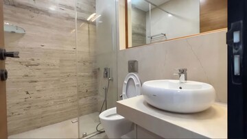 Bathroom in 4 BHK Apartment at Omkar 1973, Worli – for Rent