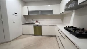 Kitchen in 4 BHK Apartment at Omkar 1973, Worli – for Rent