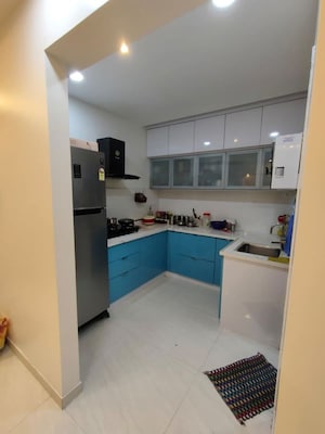 Kitchen in 3 BHK Apartment at Gagan Adira, Wagholi – for Rent