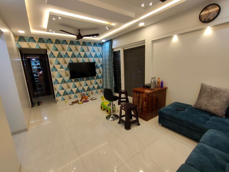 Living Room, gagan-adira 3 Bedroom 1100 Sq.Ft. Apartment In Wagholi Pune 9928167