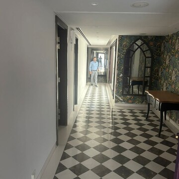 Building Lobby in 4 BHK Builder Floor at Vasant Vihar – for Sale