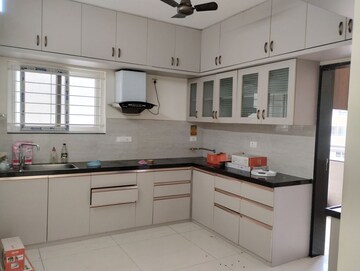 Kitchen in 3 BHK Apartment at Rajapushpa Provincia, Narsingi – for Rent
