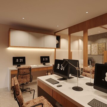 Team Area in  Office Space at Vaishnodevi Circle – for Rent