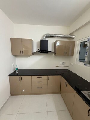 Kitchen in 3 BHK Apartment at Rajapushpa Provincia, Narsingi – for Rent