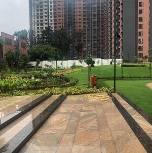 Balcony in 3 BHK Apartment at Sobha HRC Pristine, Amrutahalli – for Rent