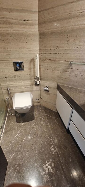 Bathroom in 3 BHK Apartment at Omkar 1973, Worli – for Rent