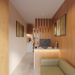 Kitchen in  Office Space at Vaishnodevi Circle – for Rent