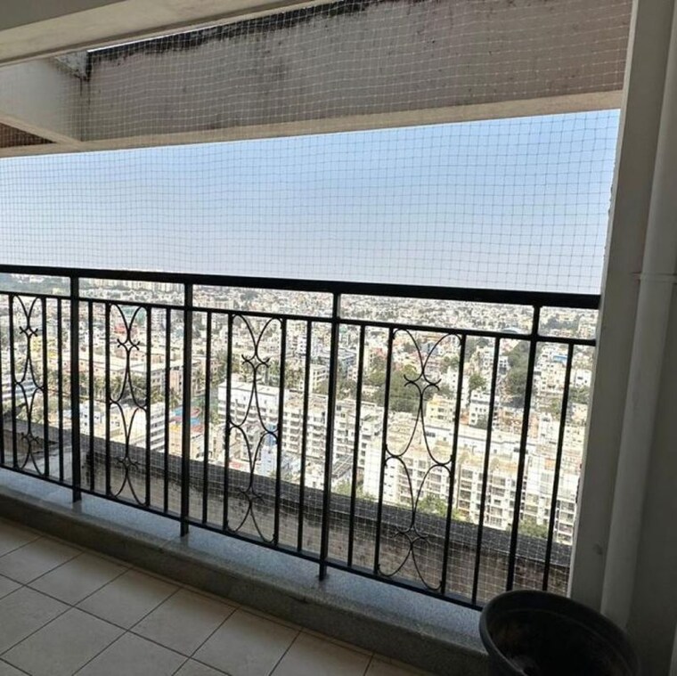 Balcony, prestige-misty-waters 3.5 Bedroom 1991 Sq.Ft. Apartment In Coffee Board Layout Bangalore 9947076