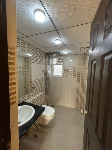 Bathroom in 4 BHK Apartment at NVT Life Square, Whitefield – for Rent