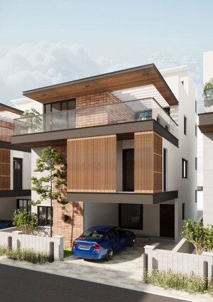 4 BHK Villa – Exterior View View at Maharaja Ikon Park, Devanahalli - for Sale