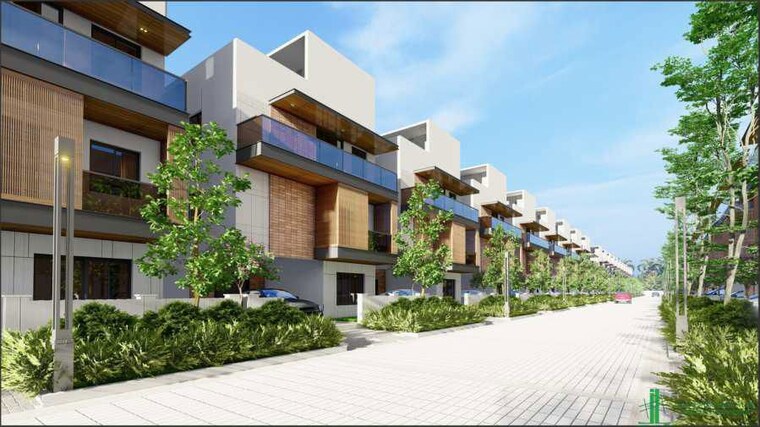 Exterior View, maharaja-ikon-park 4 Bedroom 2700 Sq.Ft. Villa In Devanahalli Bangalore 9947047