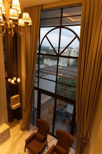 Staircase in 4 BHK Apartment at Five Star Royal Grandeur, Bopodi – for Sale