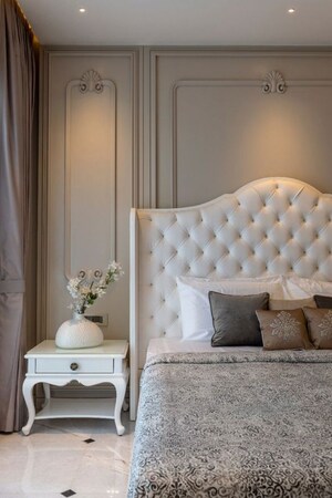 Bathroom in 4 BHK Apartment at Five Star Royal Grandeur, Bopodi – for Sale