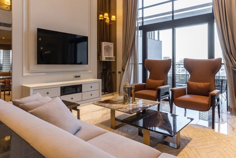 Living Room, five-star-royal-grandeur 4 Bedroom 3280 Sq.Ft. Apartment In Bopodi Pune 9947106