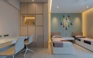 Bathroom in 4 BHK Apartment at Five Star Royal Grandeur, Bopodi – for Sale