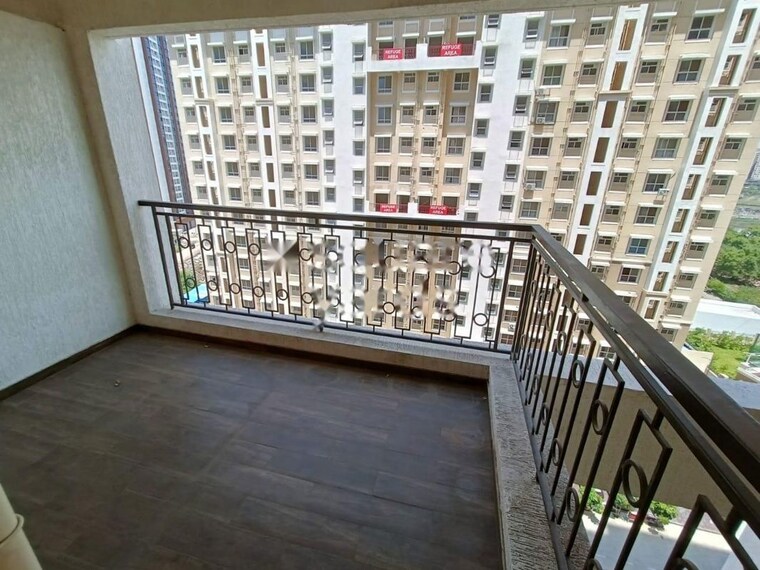 Balcony, nyati-elysia 2 Bedroom 975 Sq.Ft. Apartment In Kharadi Pune 9947104