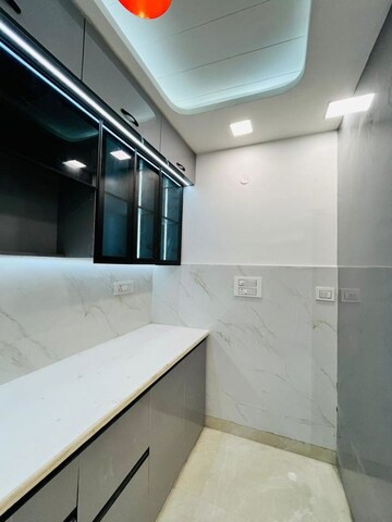 Kitchen in 3 BHK Builder Floor at Uttam Nagar – for Sale