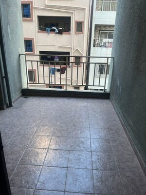 Balcony in 2 BHK Apartment at Majestique Landmark Palm Atlantis, Wagholi – for Rent