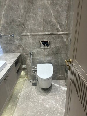 Bathroom in 4 BHK Builder Floor at Vasant Vihar – for Sale